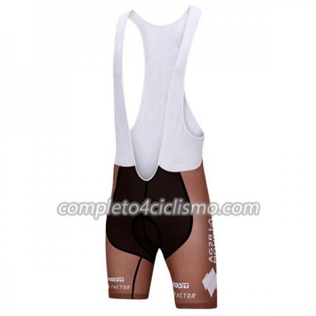 2018 AG2R La Mondiale Pantaloncino con bretelle N001 2018 AG2R La Mondiale Pantaloncino con bretelle N001